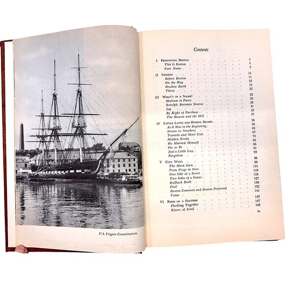 Boston Ways: High, By, and Folk by George F. Weston Jr. Hardcover Book - Picture 6 of 8